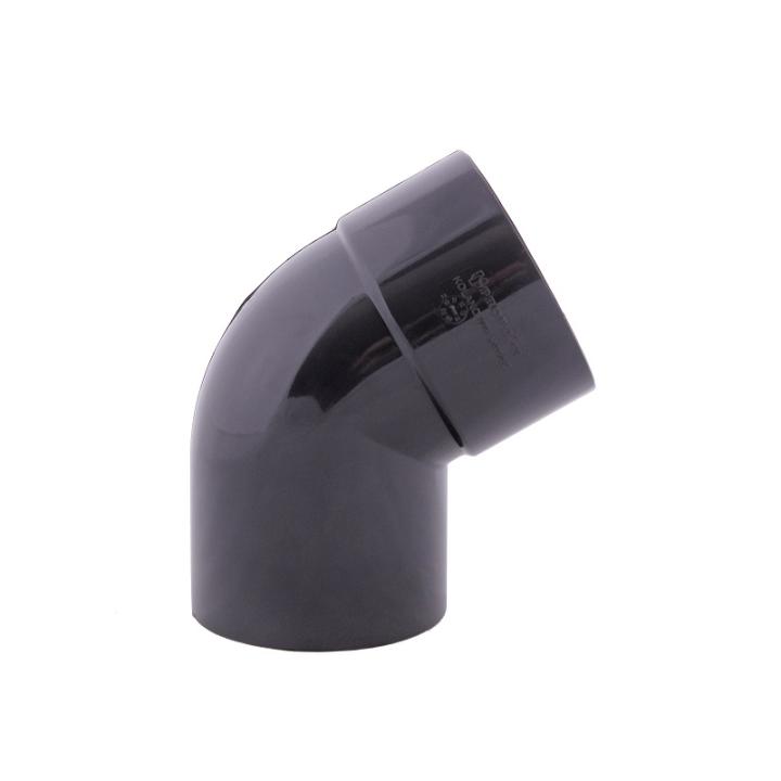Фото Коліно 100/60° Profil 130 графіт - Магазин MASMART