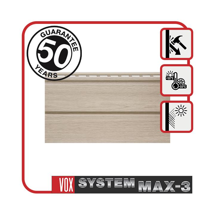 Фото Панель фасадна VOX X3-05 Ясен 385х25см  - Магазин MASMART