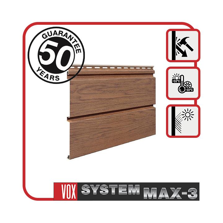 Фото Панель фасадна VOX X3-05 Дуб золотий 385х25см  - Магазин MASMART