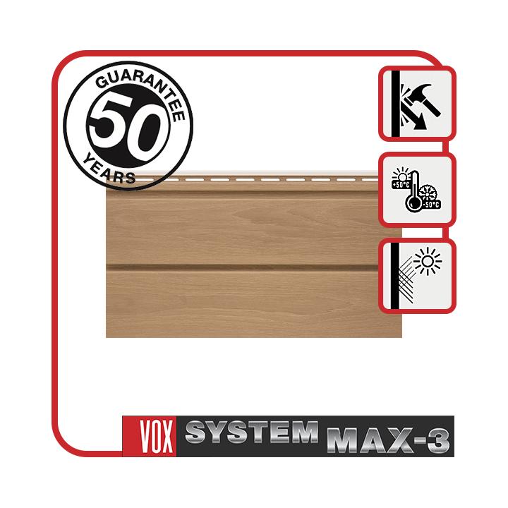 Фото Панель фасадна VOX X3-05 Дуб 385х25см  - Магазин MASMART