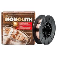 Фото Проволока сварочная 0,8 мм Monolith с омедненной...  - Магазин MASMART