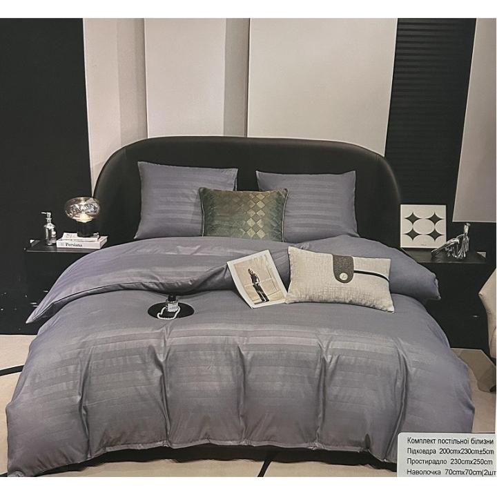 Фото Комплект постільної білизни євро 200х230см Colorful Home Смужка  - Магазин MASMART