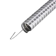 Фото Металорукав 18 мм оцинкований з протяжкою Takel  - Магазин MASMART