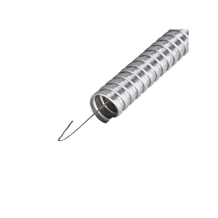 Фото Металлорукав 18 мм оцинкованный с протяжкой Takel - Магазин MASMART