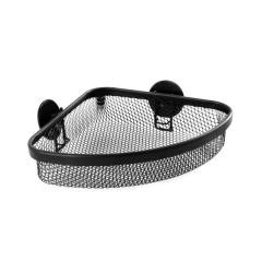 Фото Полочка угловая 1-ярусная черная AWD2081883  - Магазин MASMART