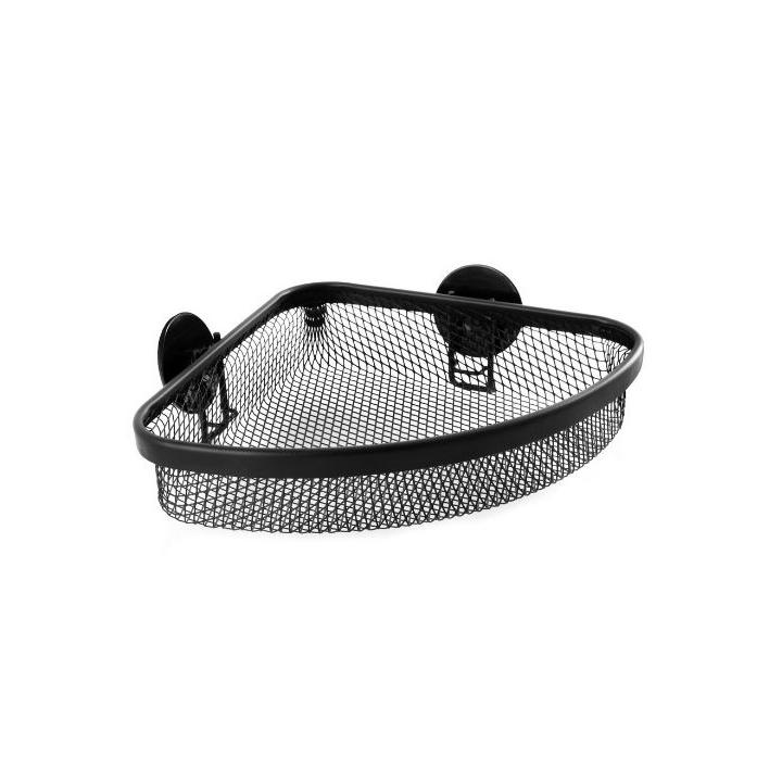 Фото Поличка кутова 1-ярусна чорна AWD2081883 - Магазин MASMART