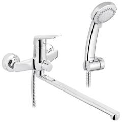 Фото Змішувач для ванни Kroner KRP Dorn-C070 з довгим відливом  - Магазин MASMART