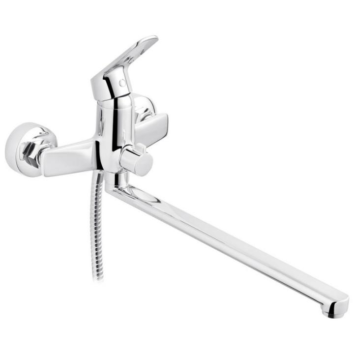 Фото Змішувач для ванни Kroner KRP Dorn-C070 з довгим відливом  - Магазин MASMART