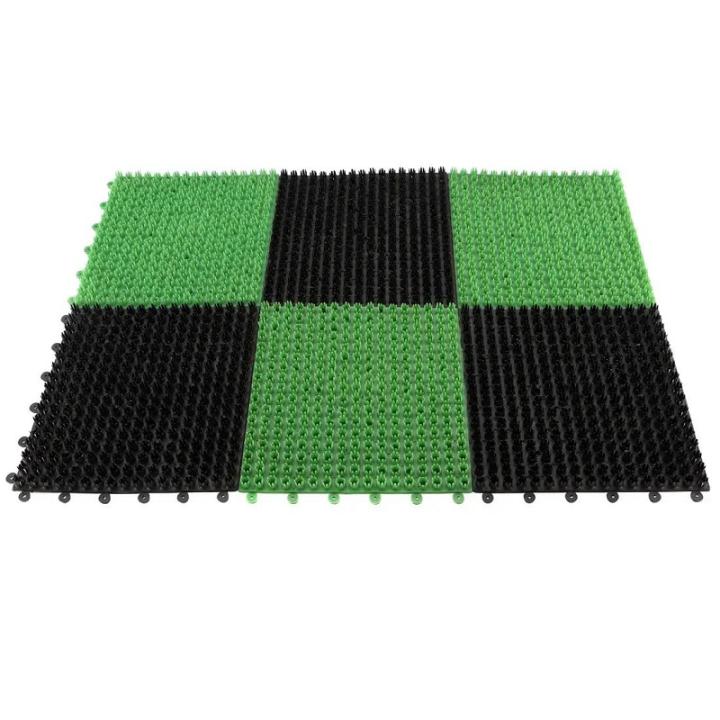 Фото Коврик грязезащитный пластиковый Травка 350х525 мм  - Магазин MASMART