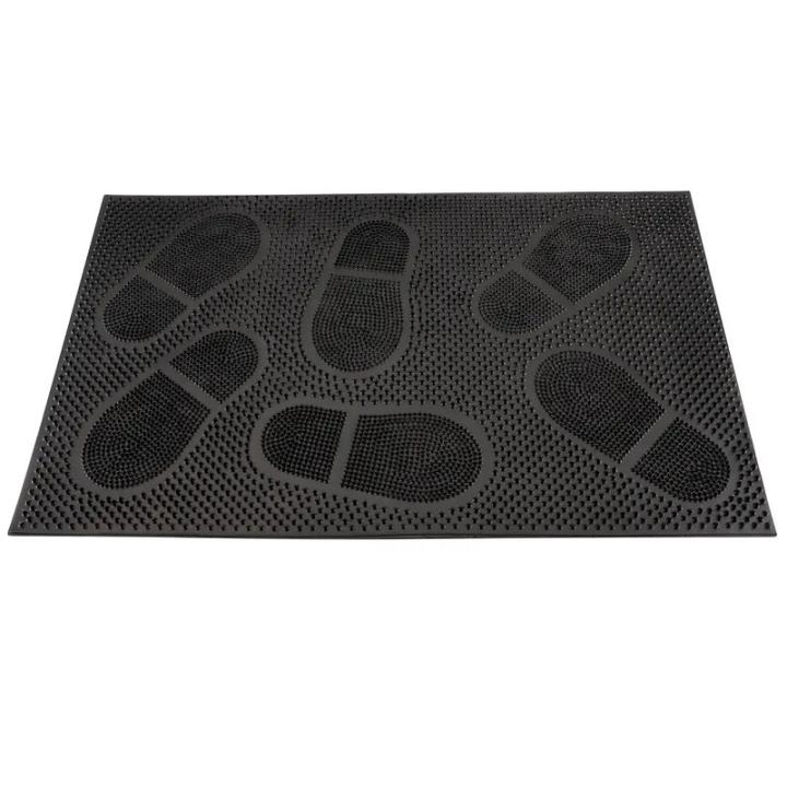 Фото Килимок придверний гумовий Сліди К-21 45х75 см - Магазин MASMART