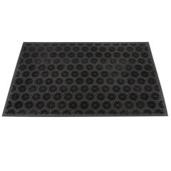 Фото Килимок придверний гумовий Квітки К-17 58x36,5 см  - Магазин MASMART