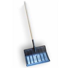 Фото Лопата снігоприбиральна 480х365 мм металева з держаком  - Магазин MASMART