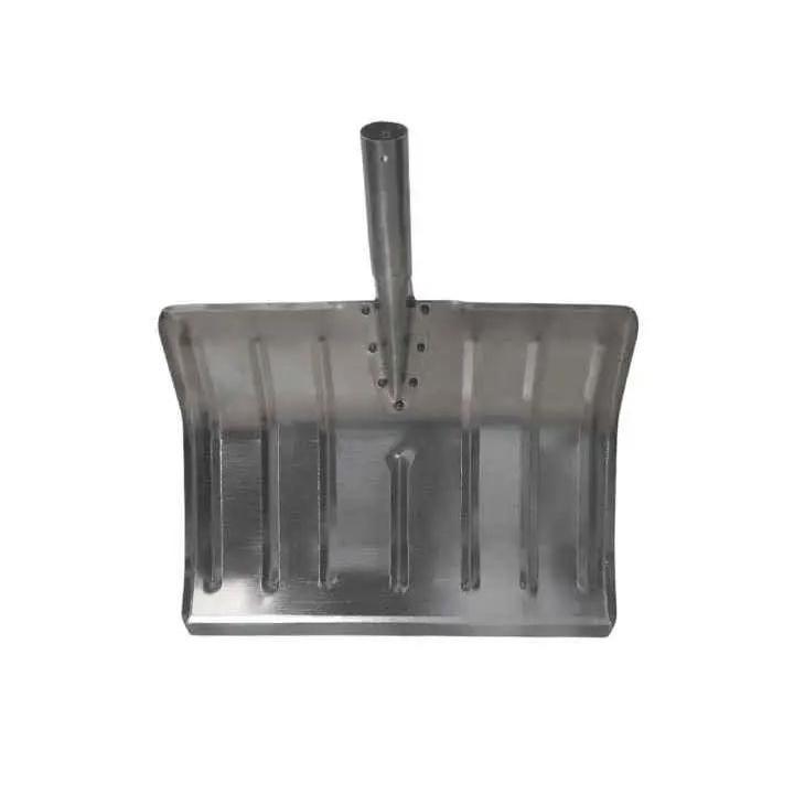 Фото Лопата снегоуборочная 480х365 мм металлическая с черенком  - Магазин MASMART