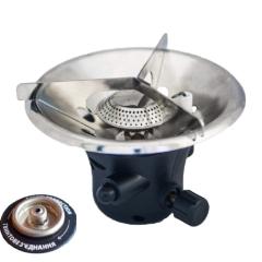 Фото Горелка газовая туристическая Virok с резьбовым...  - Магазин MASMART