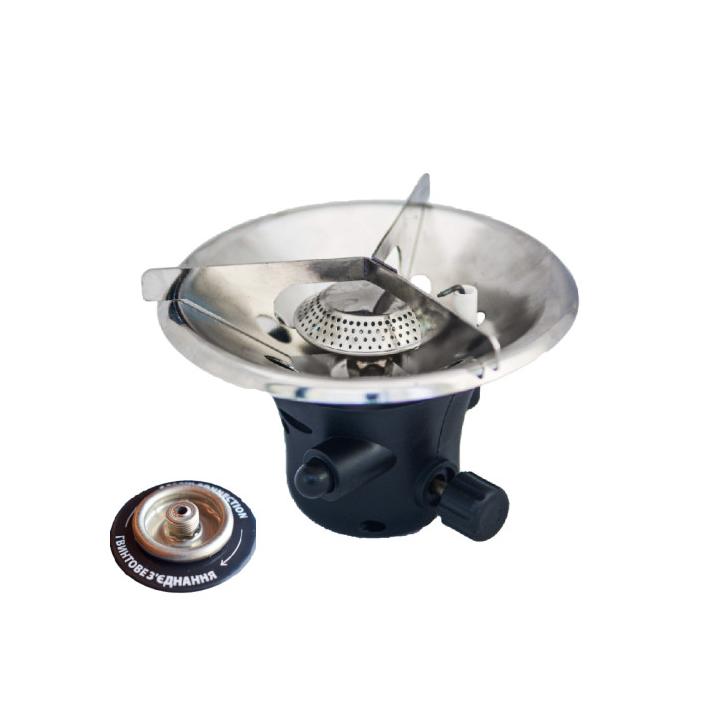 Фото Пальник газовий туристичний Virok з різьбовим з'єднанням 7/16 (44V173) - Магазин MASMART