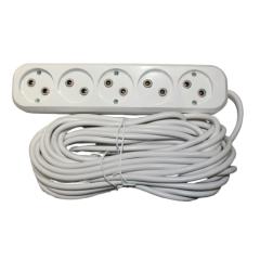 Фото Подовжувач Electro House Garant без заземлення 5 гнізд 10...  - Магазин MASMART