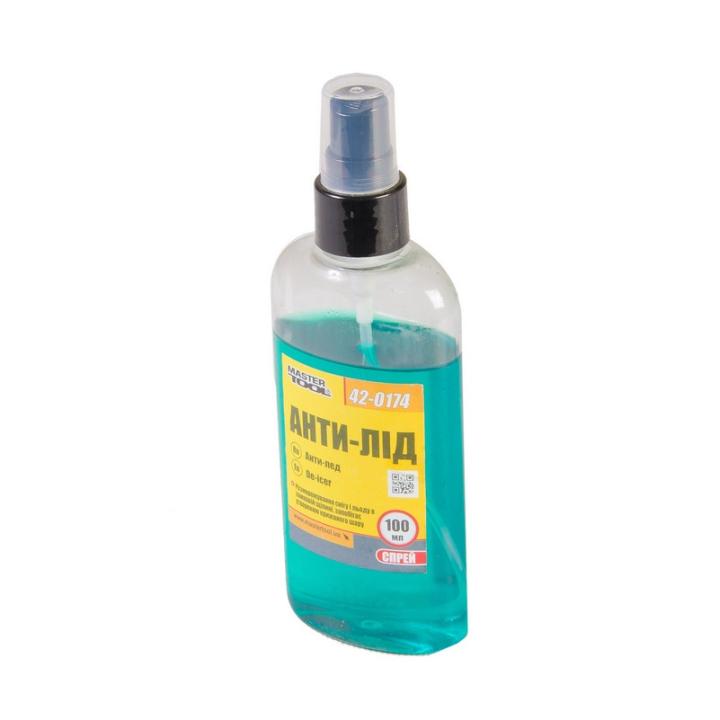Фото Розморожувач для скла та замків Mastertool "Антилід" 100 мл 42-0174 - Магазин MASMART