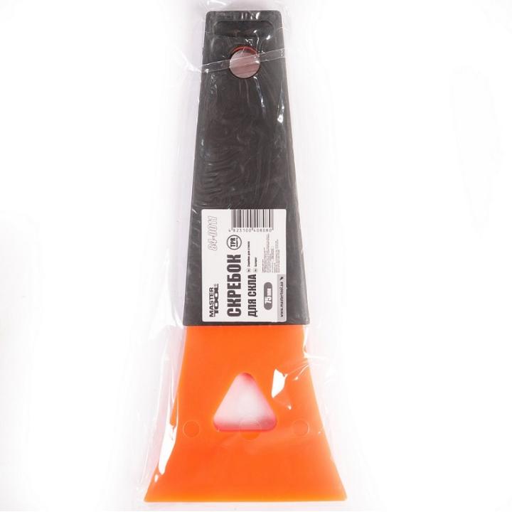 Фото Шкребок для льоду Mastertool 75х180 мм ручка з TPR покриттям 84-0011  - Магазин MASMART