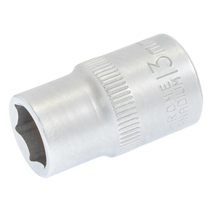 Фото Головка торцевая 6-гранная Mastertool 1/2" 13 мм L40мм CrV 78-0013 - Магазин MASMART