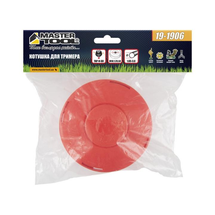Фото Катушка для триммера Mastertool полуавтоматическая PE M10х1.25 FLH 19-1906  - Магазин MASMART