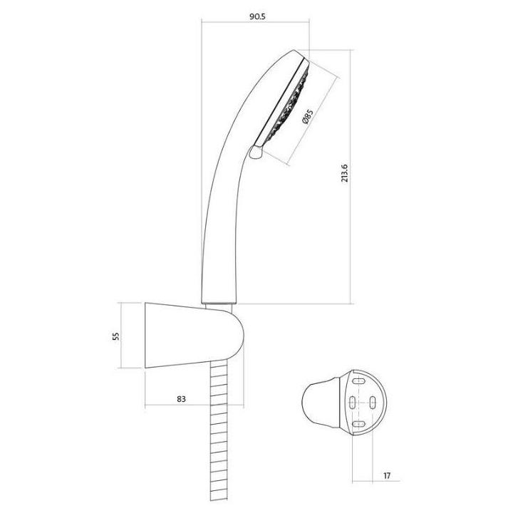 Фото Душевой набор Cersanit MODI  - Магазин MASMART