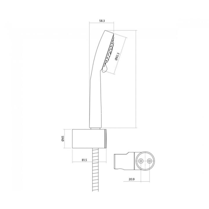 Фото Душевой набор Cersanit Lano  - Магазин MASMART