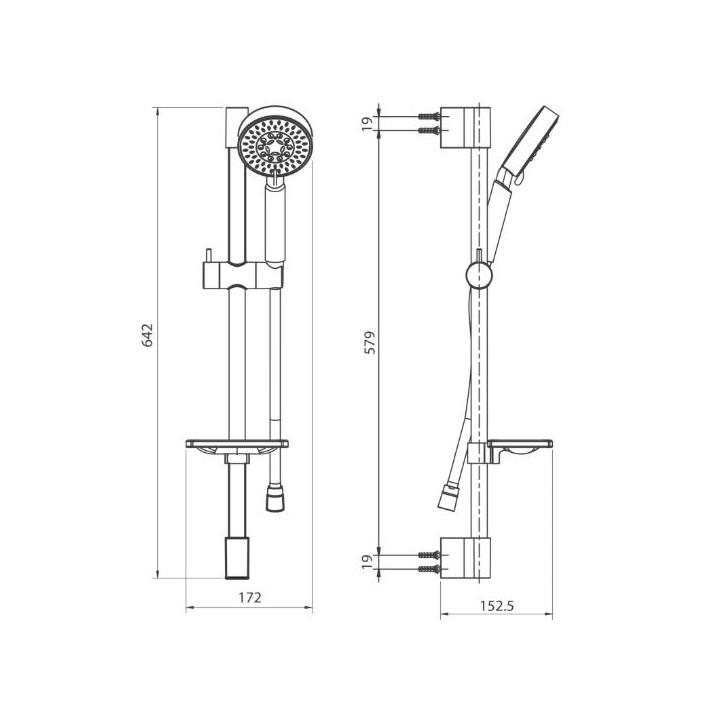 Фото Душевая панель Koller Pool SR05600 (5 режимов)  - Магазин MASMART