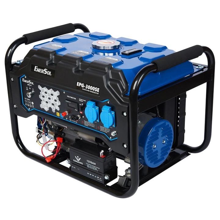 Фото Генератор бензиновий EnerSol EPG-3000SE 2,7/3,0кВт електростарт  - Магазин MASMART