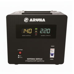 Фото Стабилизатор напряжения ARUNA SDR-5000 SERVO (3000Вт)  - Магазин MASMART