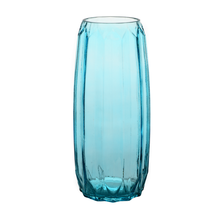 Фото Ваза Viva Sandy 27,5см сірий/блакитний (A060174/A060172)  - Магазин MASMART