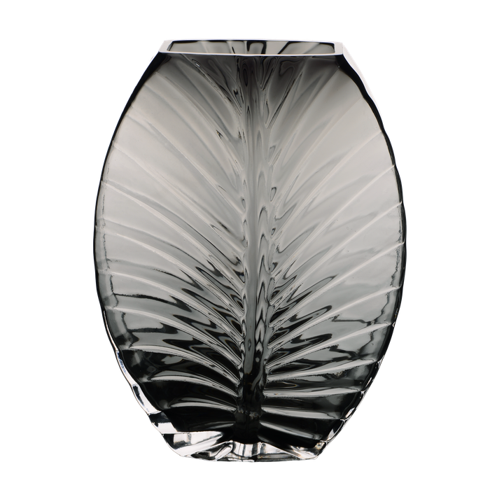 Фото Ваза Viva Leaf 25см блакитний/димч.-сірий (A060188/A060205) - Магазин MASMART