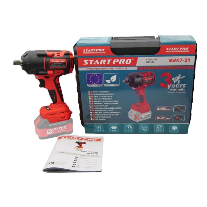 Фото Гайковерт аккумуляторный Start Pro SWK7-21  - Магазин MASMART