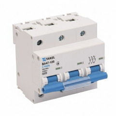 Фото Автоматичний вимикач 3P 100А TAKEL ВА47-100-С 10кА  - Магазин MASMART