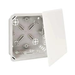 Фото Коробка розподільча з кришкою Kopos 128х128х66мм сіра  - Магазин MASMART