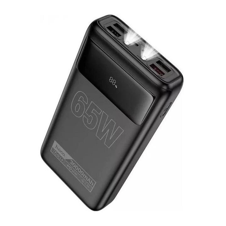 Фото Повербанк 30000mAh Hoco DВ81 Apollo PD22.5W PD65W Black  - Магазин MASMART