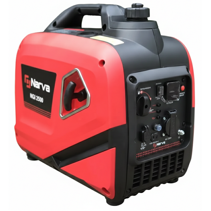 Фото Генератор бензиновый инверторный NARVA NGI-2500 2,2/2,5 кВт - Магазин MASMART