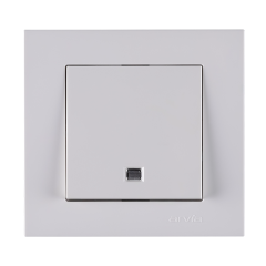 Фото Выключатель одноклавишный с подсветкой Arvia Electric...  - Магазин MASMART