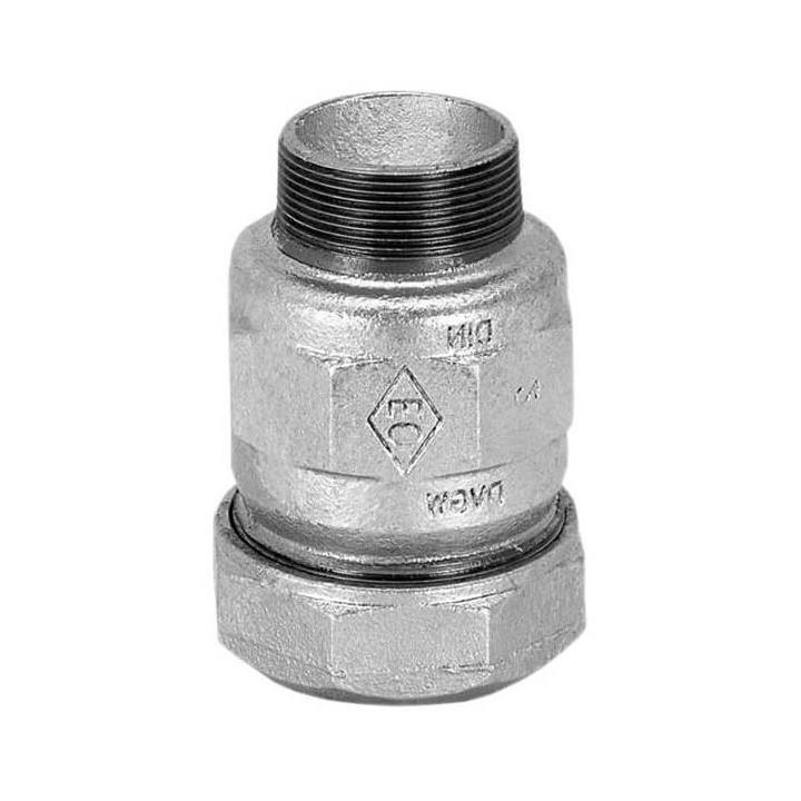 Фото Перехідник затискний Atusa  3/4" З чавунний оцинкований - Магазин MASMART