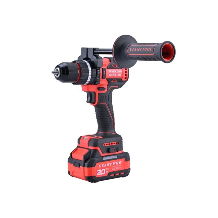 Фото Шуруповерт аккумуляторный Start Pro SCD2-20 BRUSHLESS - Магазин MASMART