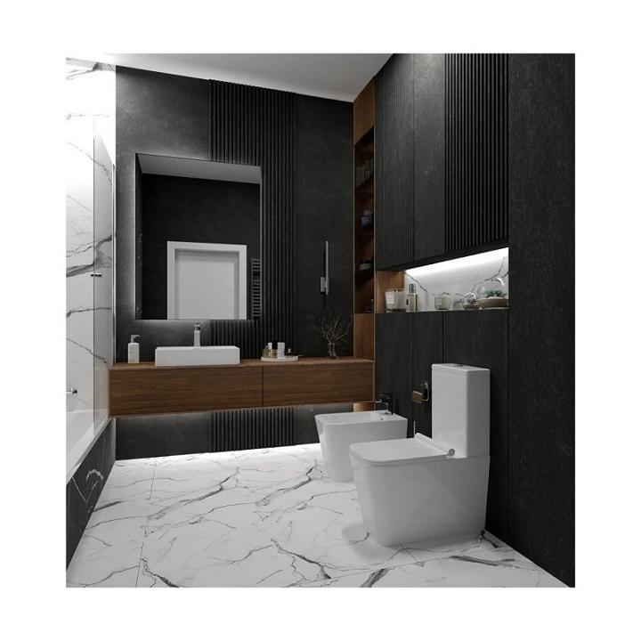 Фото Компакт Koller Pool Kvadro с сиденьем Soft-close и бачком  - Магазин MASMART