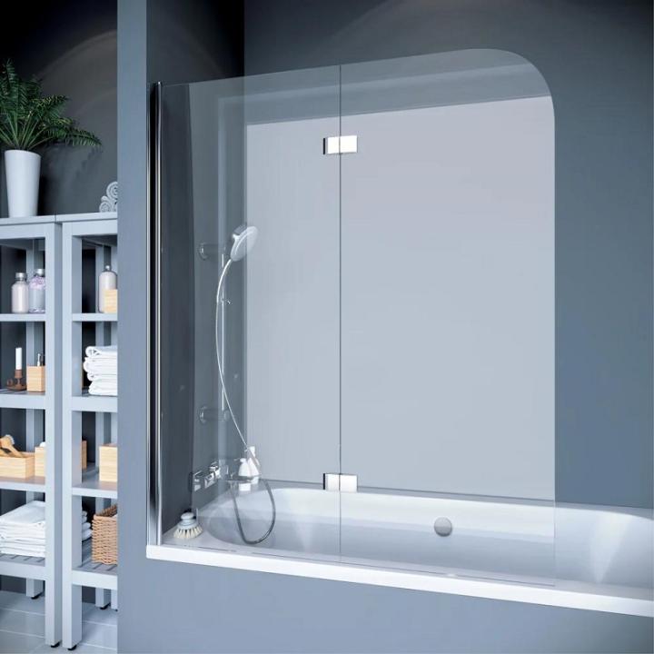 Фото Шторка для ванни Koller Pool QP97 двоелементна 115х140см  - Магазин MASMART