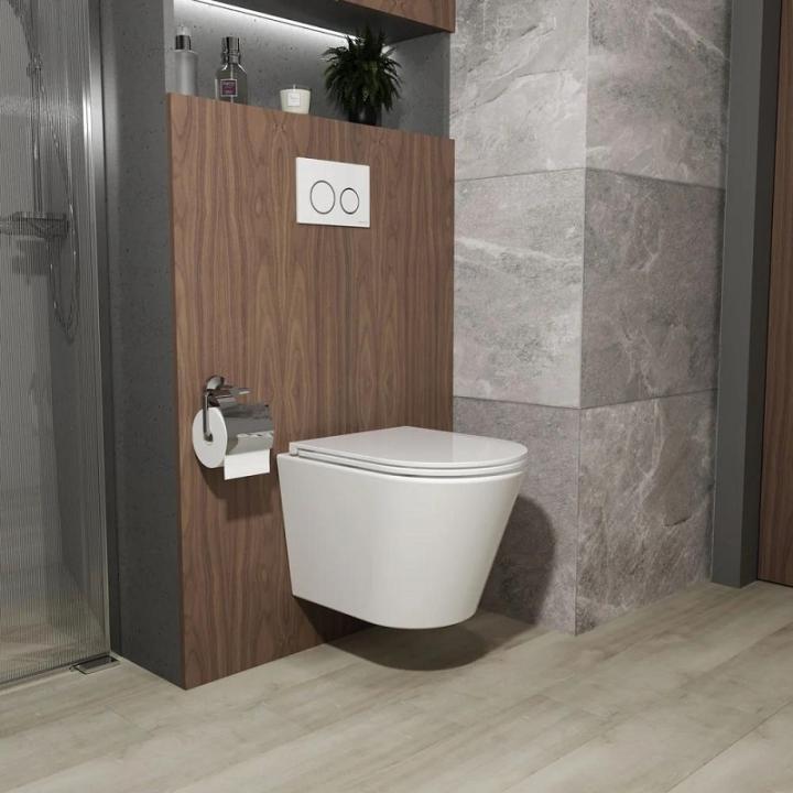 Фото Компакт подвесной Koller Pool Orion с сиденьем Soft-close и системой смыва Tornado OR-0515-RQ3  - Магазин MASMART