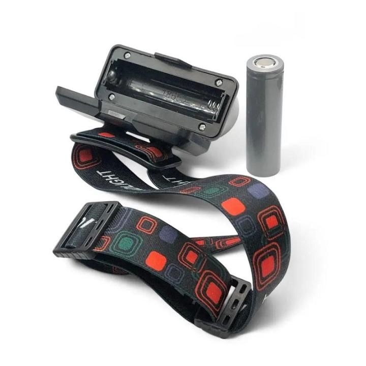 Фото Ліхтар налобний акумуляторний з датчиком руху KX-1804А XPE+COB Motion Sensor 1x18650 ЗУ Type-C  - Магазин MASMART