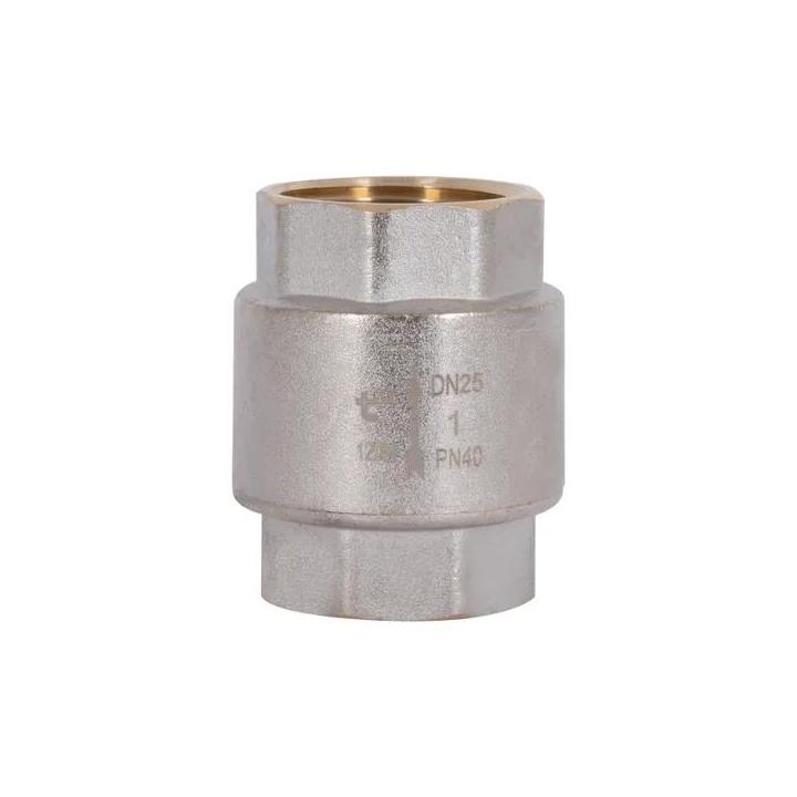 Фото Обратный клапан Thermo Alliance Standart 1"ВВ с латунным штоком (TAS240W25) - Магазин MASMART