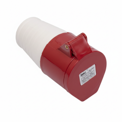 Фото Силовая розетка TAKEL переносная 225 (3P+PE+N) 32A 380В IP44  - Магазин MASMART