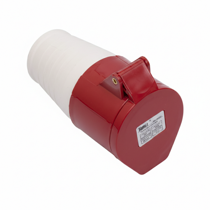 Фото Силова розетка TAKEL переносна 225 (3P+PE+N) 32A 380В IP44 - Магазин MASMART