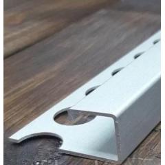 Фото Профіль для плитки АКВ 10 алюмінієвий квадратний 2,7 м...  - Магазин MASMART