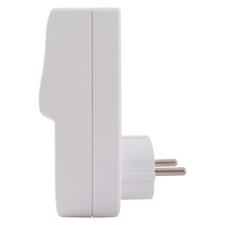 Фото Реле напряжения однофазное E.Next e.control.v07 16А 220-280V в розетку i0310022  - Магазин MASMART