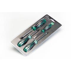 Фото Набор отверток обрезиненных Сила Стандарт 4шт (PH1х75,...  - Магазин MASMART