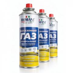Фото Газовый баллон Romani 220 г под горелку  - Магазин MASMART